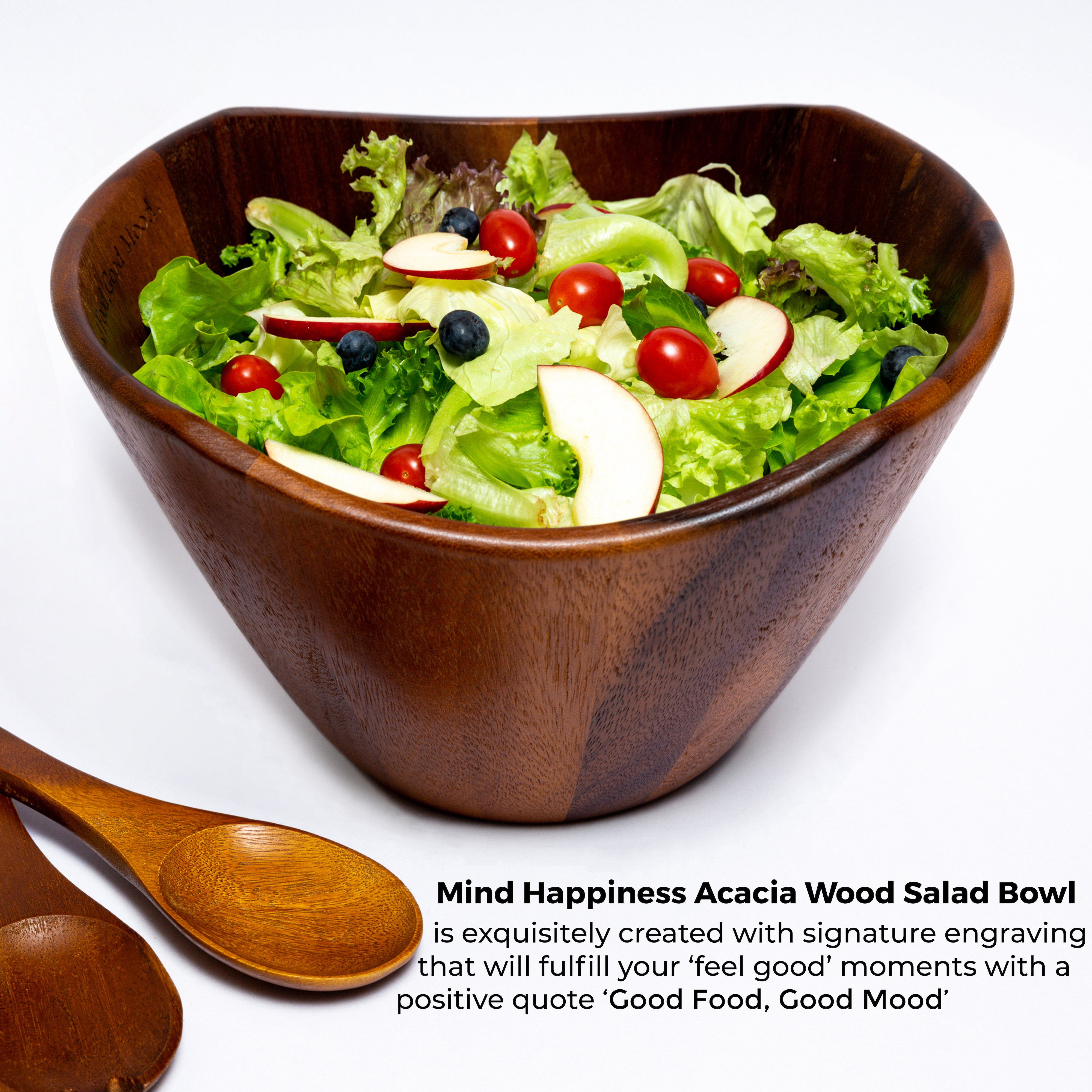 Large Premium Wooden Bowl
