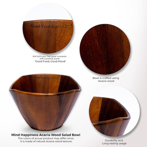 Large Premium Wooden Bowl